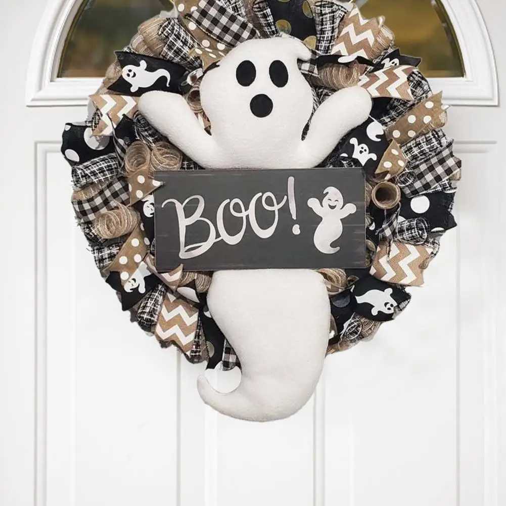 

Cloth Creative Exquisite Cute Halloween Wreath Vivid Halloween Decorations Attractive for Indoor