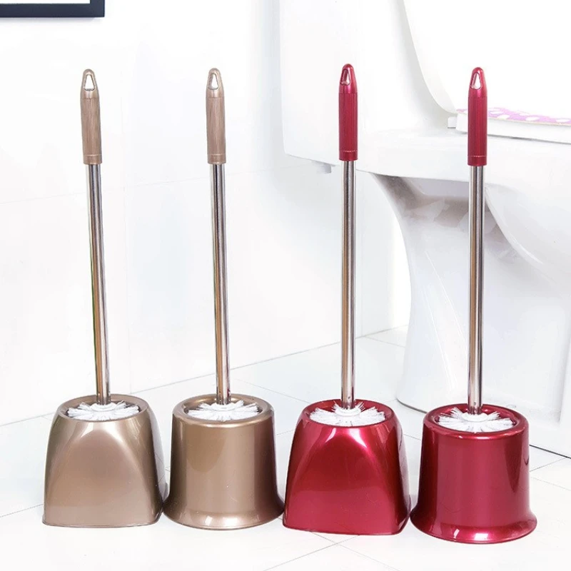 

Toilet Brush Set Cleaning Brush Toilet Brush Creative Toilet Stainless Steel Brush Toilet Cleaning Brush Long Handle 44x13x18cm