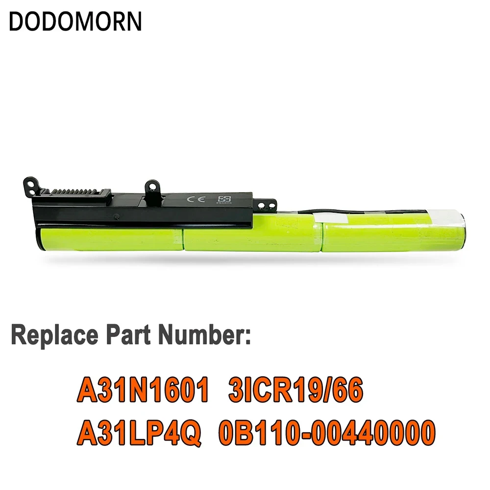 DODOMORN A31N1601 Аккумулятор для ноутбука ASUS VivoBook F541UA R541UA R541UJ R541UV X541SA X541SC X541U X541UA X541UV