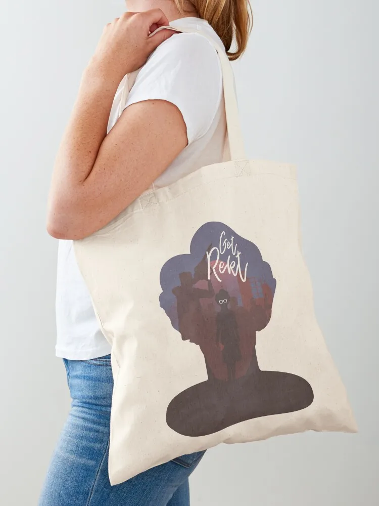 Get Rekt Tote Bag складная многоразовая сумка женская Canvas