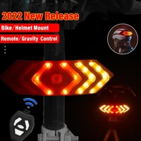 bicycle steering rear light mountain road bike gravity sensing tail light usb rechargeable remote control taillight bicycle lamp