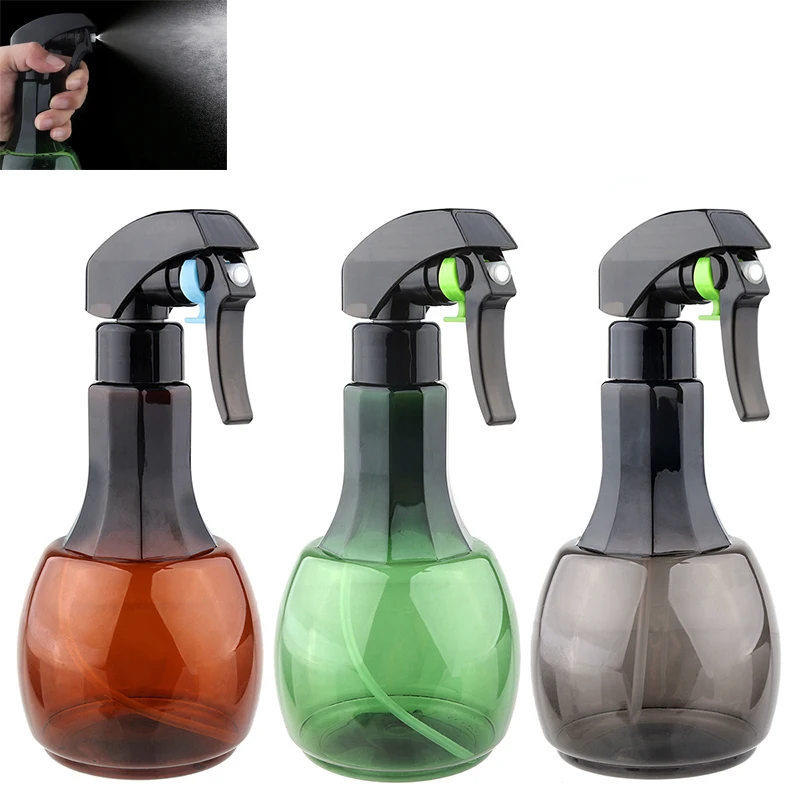 

1Pcs 400ml Refillable Fine Mist Hairdressing Spray Bottle Atomizer Barber Empty Water Pro Salon Hairstyling Tool 3 Color