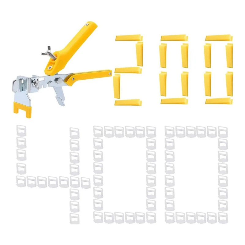 

Tile Tools Set With Tile Plier Tile Spacers Clips And Reusable Wedges For Stone Installation
