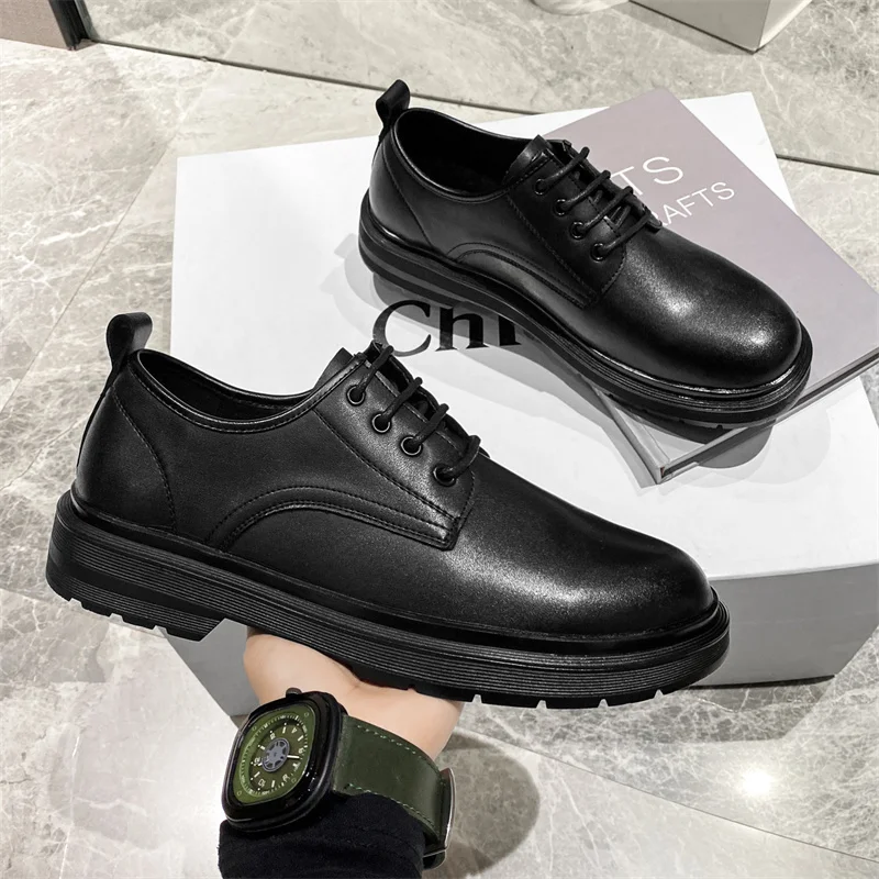 Formal Fashion Shoes Man Office Wedding Oxford Shoes For Men Models Leather Fashion Trend Business Men Casual Sneakers Man Shoes
