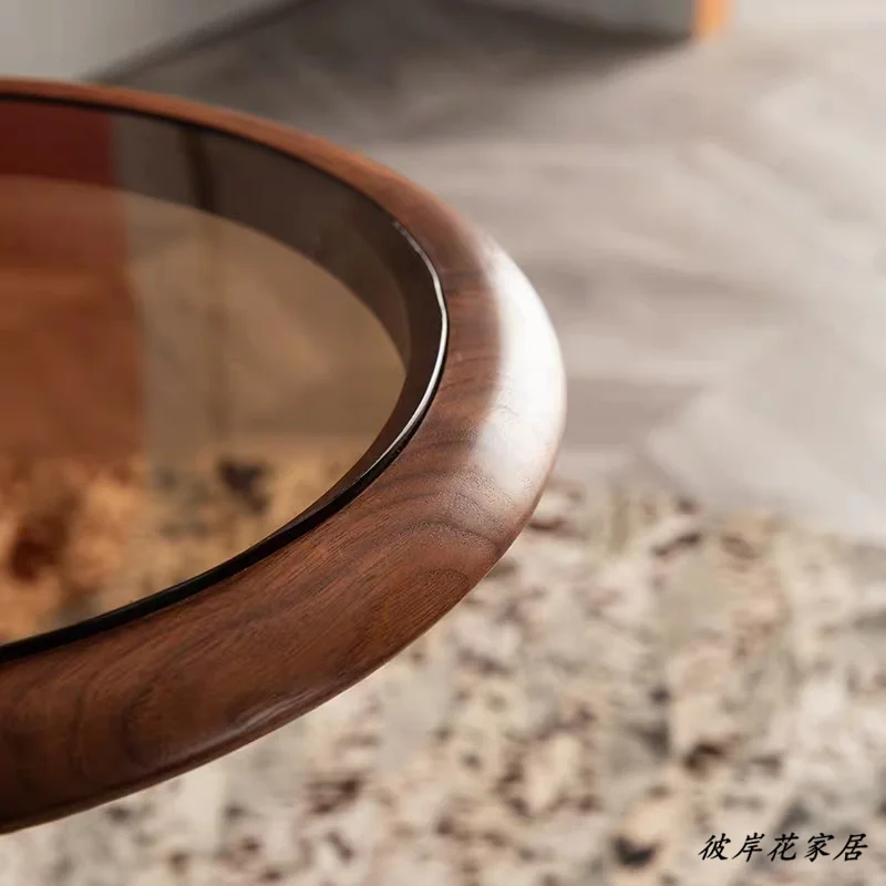 Деревянные диванные столики простого дизайна сидячая гостиная современный