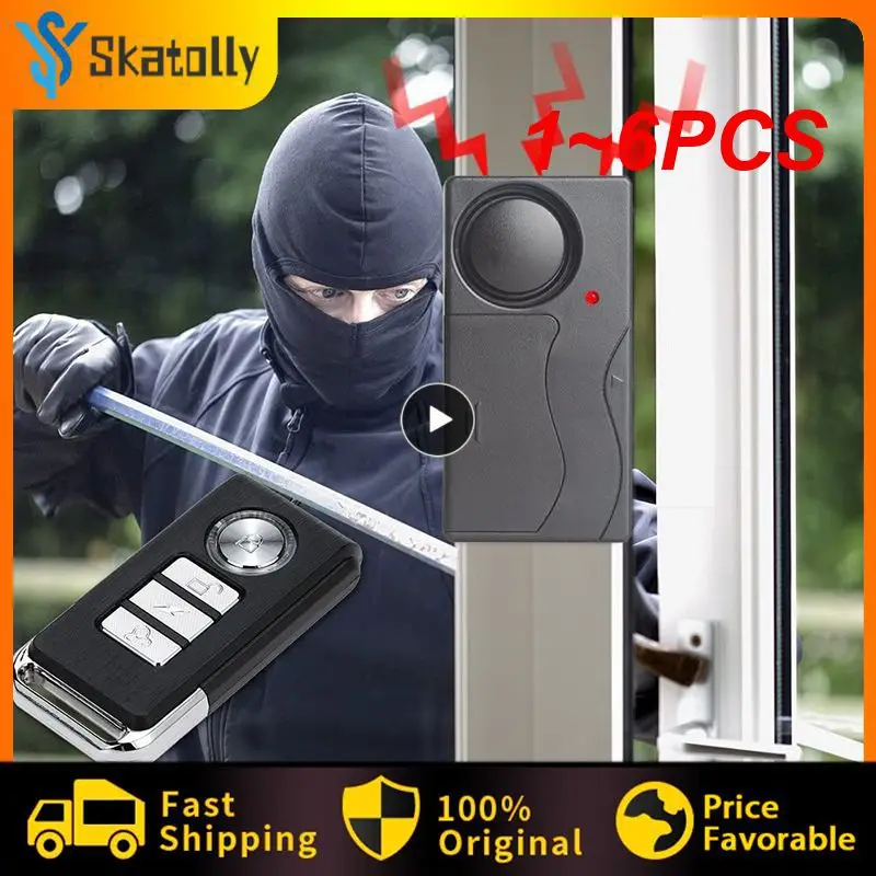 

1 ~ 6 шт. экстрактная сигнализация для мотоцикла с дистанционным управлением 113DB беспроводная водонепроницаемая защита от потери для автомобиля электрического велосипеда