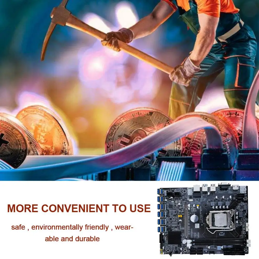 

Strong Performance Built-in Cpu Layout All-solid Capacitors Motherboard Rich Expansion Interfaces Mining Motherboard