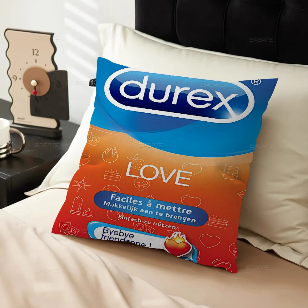 Сексуальный бренд презерватива D-Durexes кленовый дизайн чехол для подушки