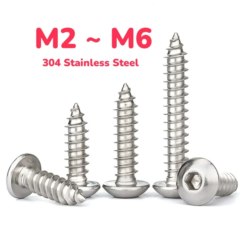 

Саморезы из нержавеющей стали M2 M2.5 M3 M3.5 M4 M5 M6