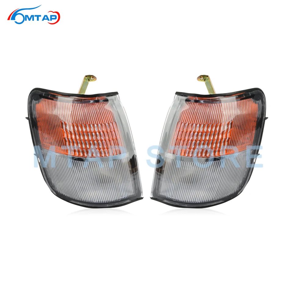 MTAP 2PCS Car Accessories Front Corner Light Turn Signal Lamp For Mitsubishi Pajero Montero V31 V32 V33 V43 1993 1994 1995 1996 MTAP 2PCS Car Accessories Front Corner Light Turn Signal Lamp For Mitsubishi Pajero Montero V31 V32 V33 V43 1993 1994 1995 1996