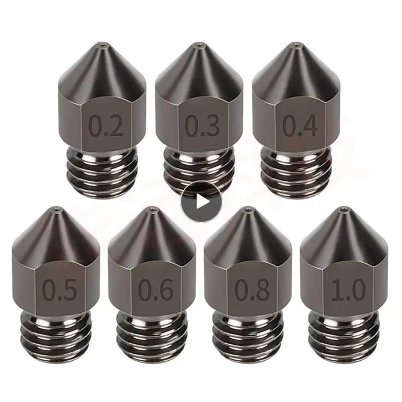 

Hardened Steel Super Wear Resistance Print Head Long Service Life Printer Accessories High-quality Thermoforming Mk8 Print Head