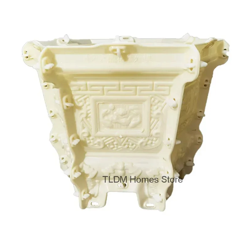 Шестиугольная форма для цементного цветочного горшка домашний сад балкон бонсай