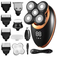 wahfox new mens shaver trimmer for men electric shaver 7d independently razor wet and dry hair cutting machine with clipper