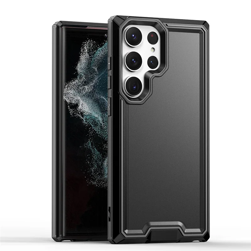 

Heavy Duty Hybrid Armor Phone Case For Samsung Galaxy S23 Ultra S22 Plus S20 S21 FE Drop Protection Shockproof Hard Back Cover