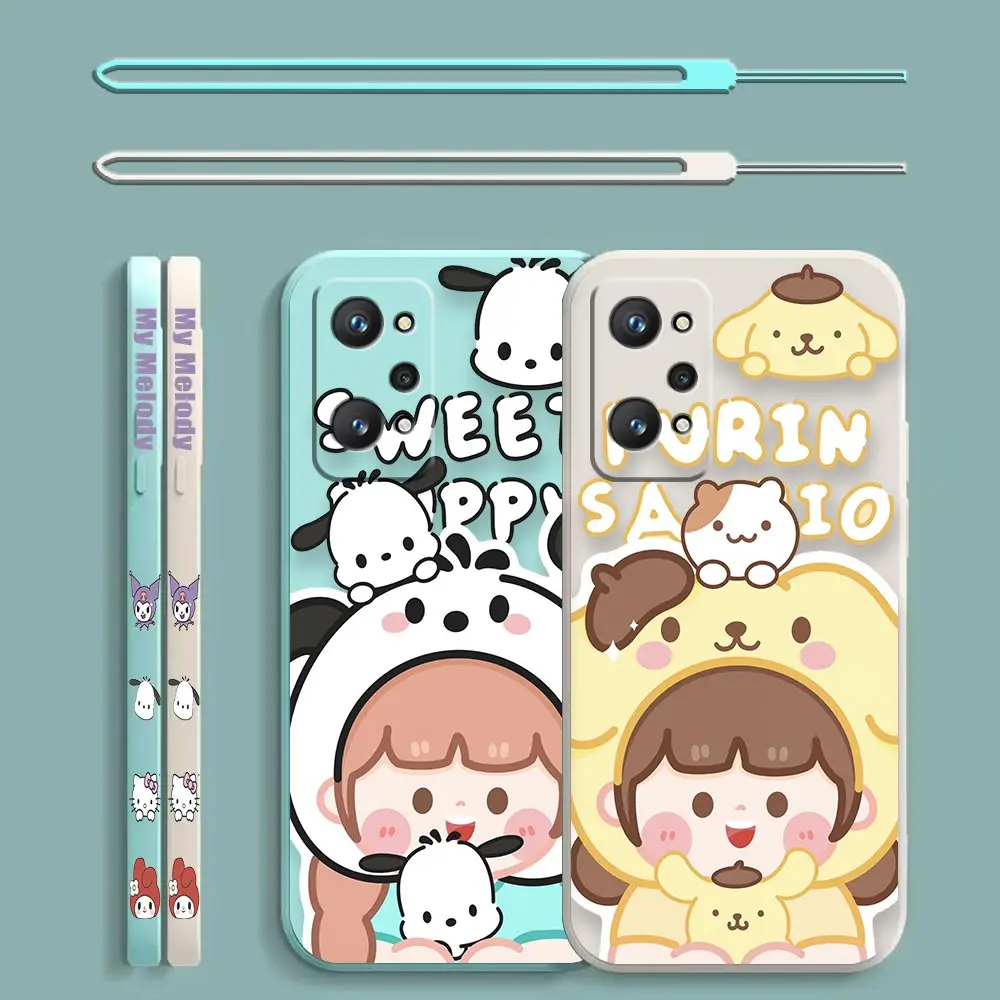 

My Melody Pochacco Anime Case For Realme C35 C33 C31 C30 C21 C21Y C20 C15 C12 C11 C3 C2 Narzo 50 50A 50I 30A Pro 5G Liquid Cover