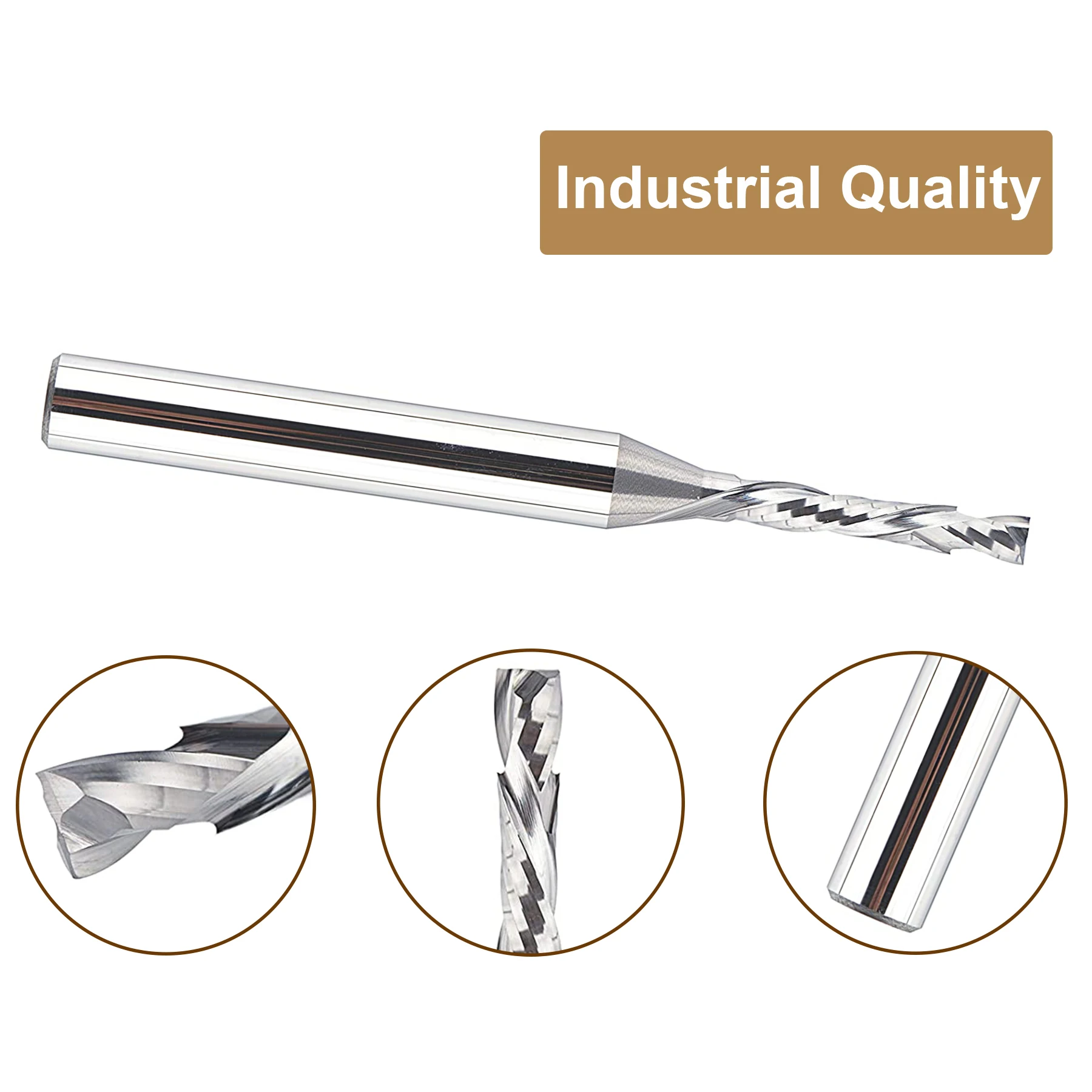 Спиральная фреза SpeTool 1 шт. сверло вверх вниз сжатие бит 1/4 1/2 дюйма хвостовик