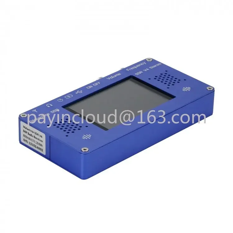 Malachite DSP SDR V4 1 10D Аппаратный стерео радиоприемник с алюминиевым корпусом