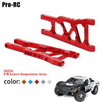 1Pair Aluminum Alloy #3655X Front & Rear Lower Suspension Arms for RC Traxxas 1/10 Slash 4x4 Rustler Stampede XO-1 Upgrade Parts