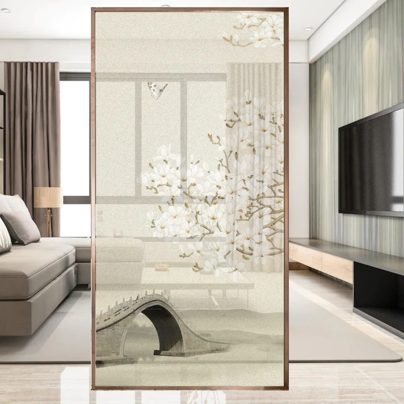 

3D No-Glue Window Privacy Film for Bathroom Kitchen Furniture Glass