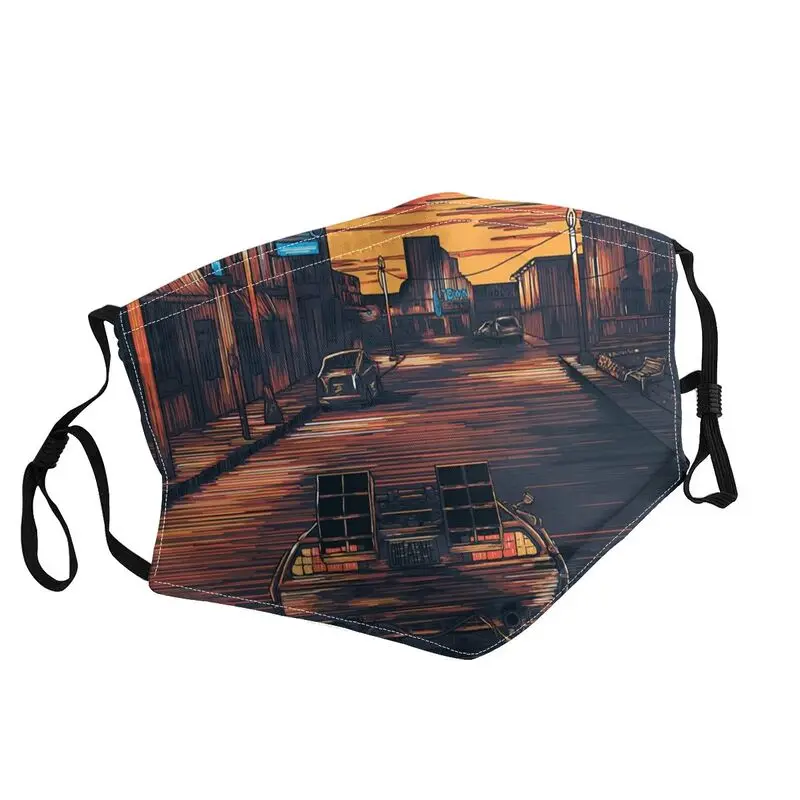 

Дышащая Маска для лица Назад в будущее для взрослых 80-х годов, научная фантастика, приключения, фильмы, пылезащитный чехол, респиратор, маска...