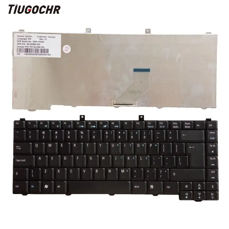 

UI NEW FOR ACER Aspire 5100 3100 3600 3690 5610 5500 5650 5680 Keyboard