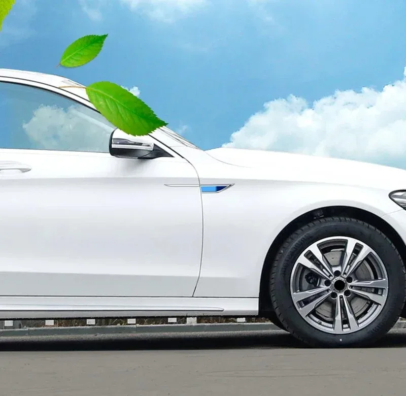 2 шт. автомобильные наклейки на боковые двери с логотипом BYD ATTO3