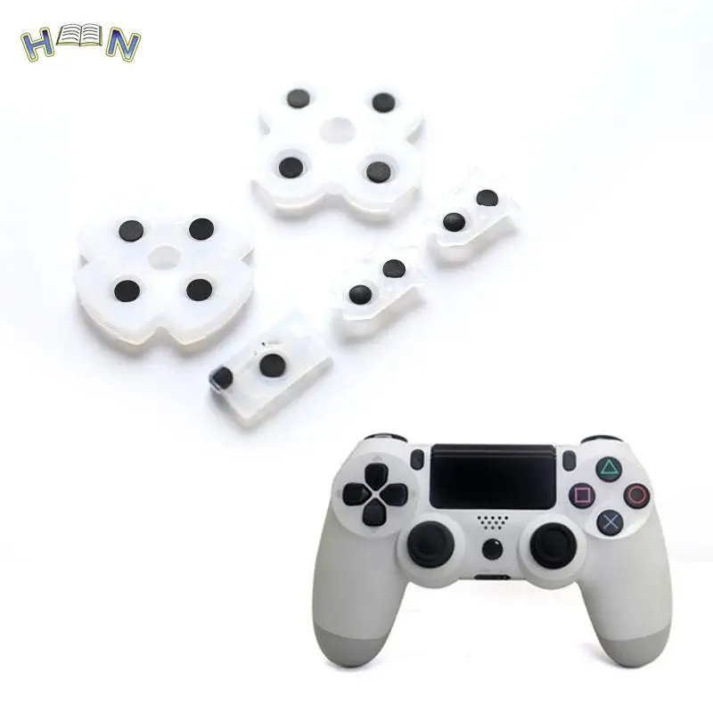 

1 Set Silicon Button Pads Controller Rubber Conductive Pad Silicon Buttons For PS4 Repair Replacement