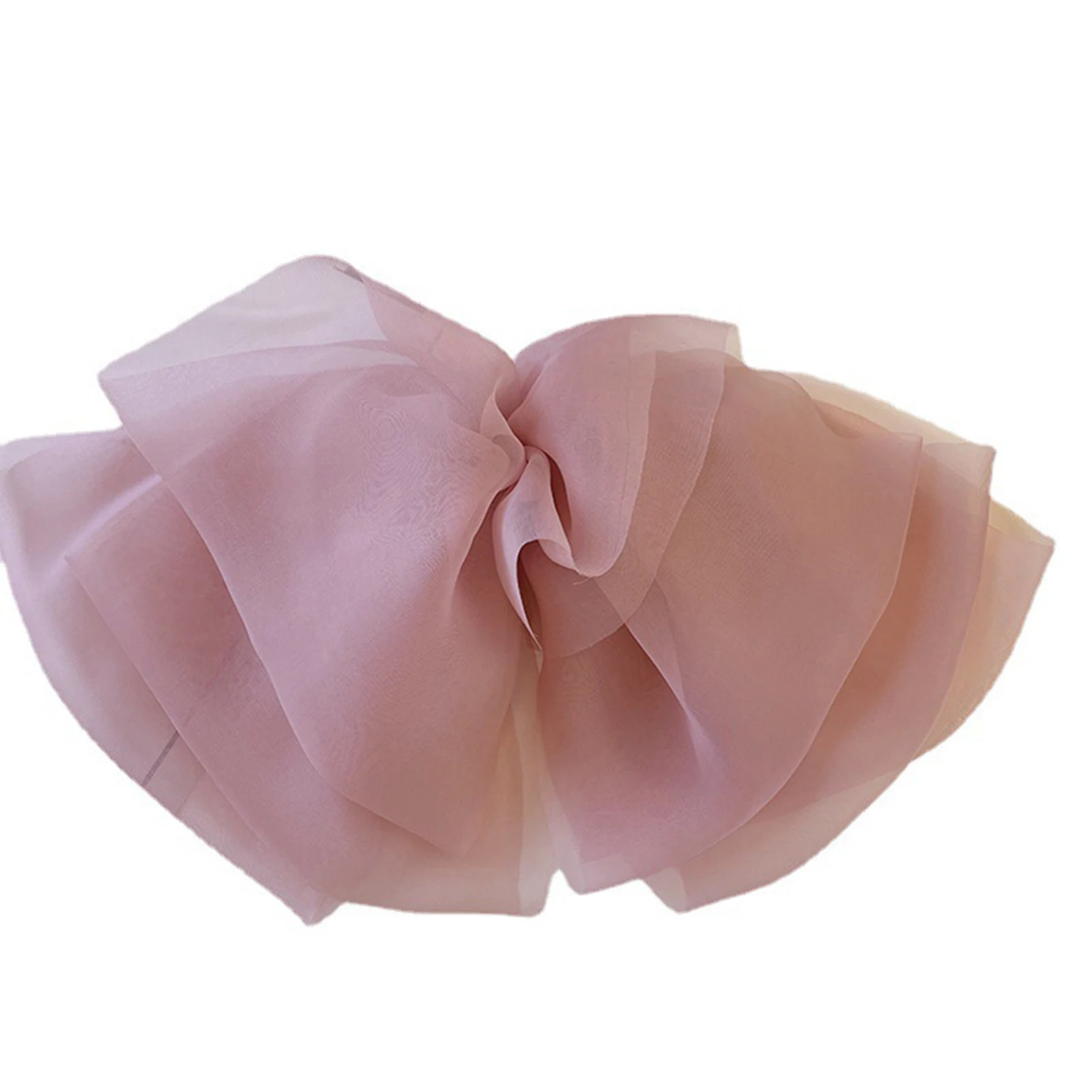 

Large Chiffon Bow Hair Clip Personalized Elegant Styling Hairpin For Women