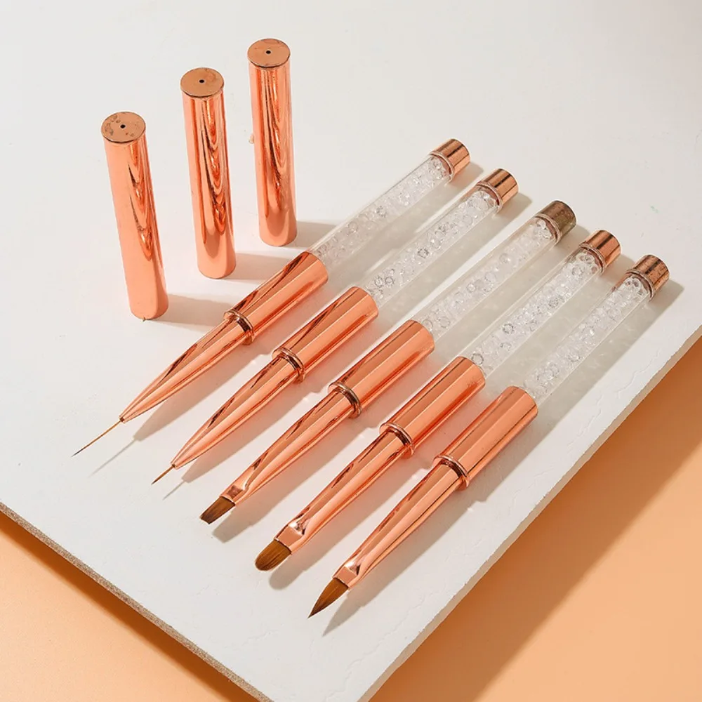 

Искусственная кисть для рисования, ручка для рисования, инструмент для маникюра, кисть для УФ-геля, ручка для рисования, кисть для нанесения полос, кисть для дизайна ногтей