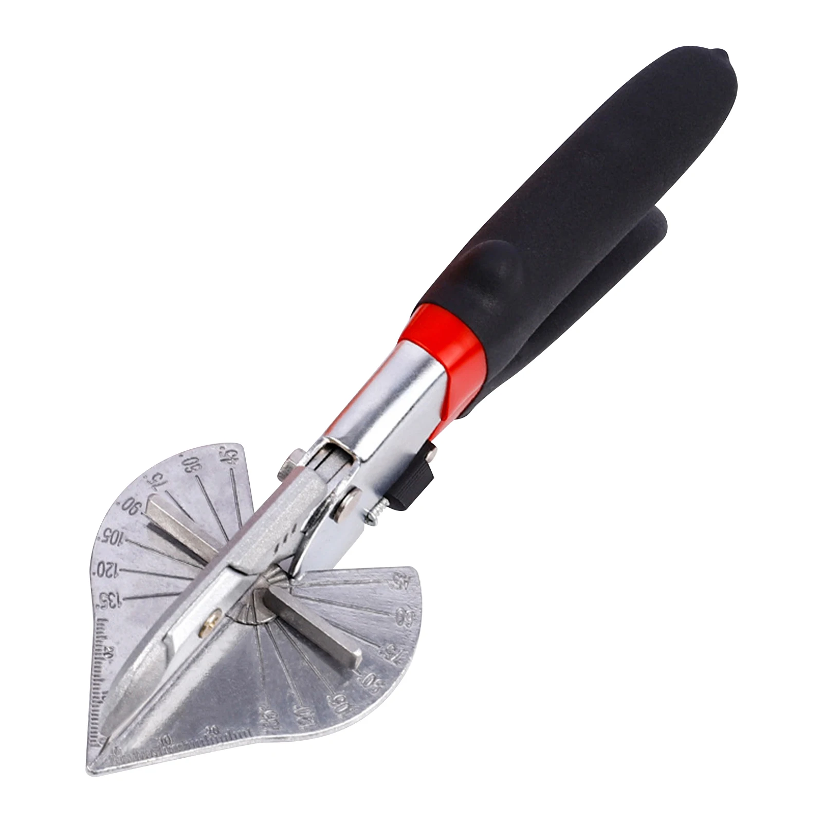 

Cutting Gasket Locking Hand Tool Anti Rust Multi Angle Decking Easy Grip Miter Shear With 45-135 Degree Moulding Trim Trunking