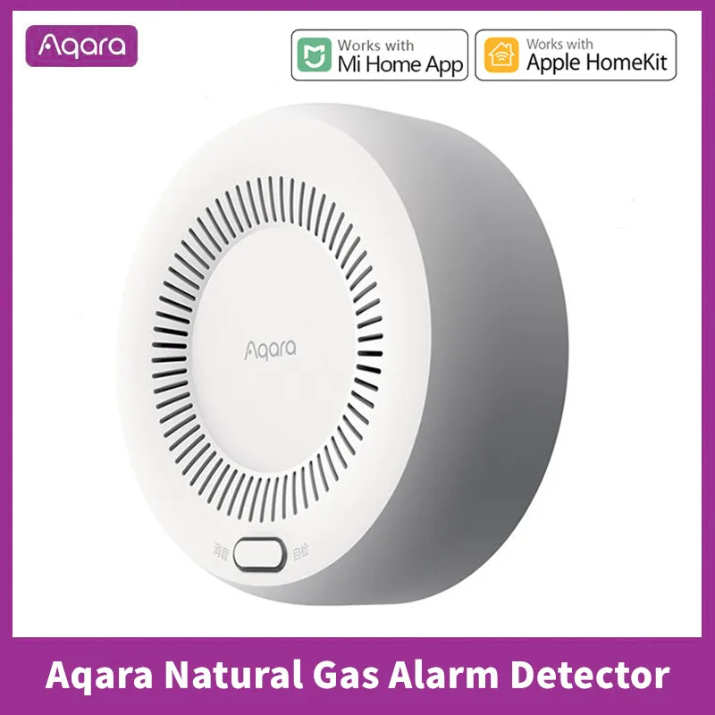 

Aqara Smart Gas Alarm Detector Gas Sensor Kitchen Smart Zigbee Wireless Fire Sensor Home Security Work with Mijia App Homekits