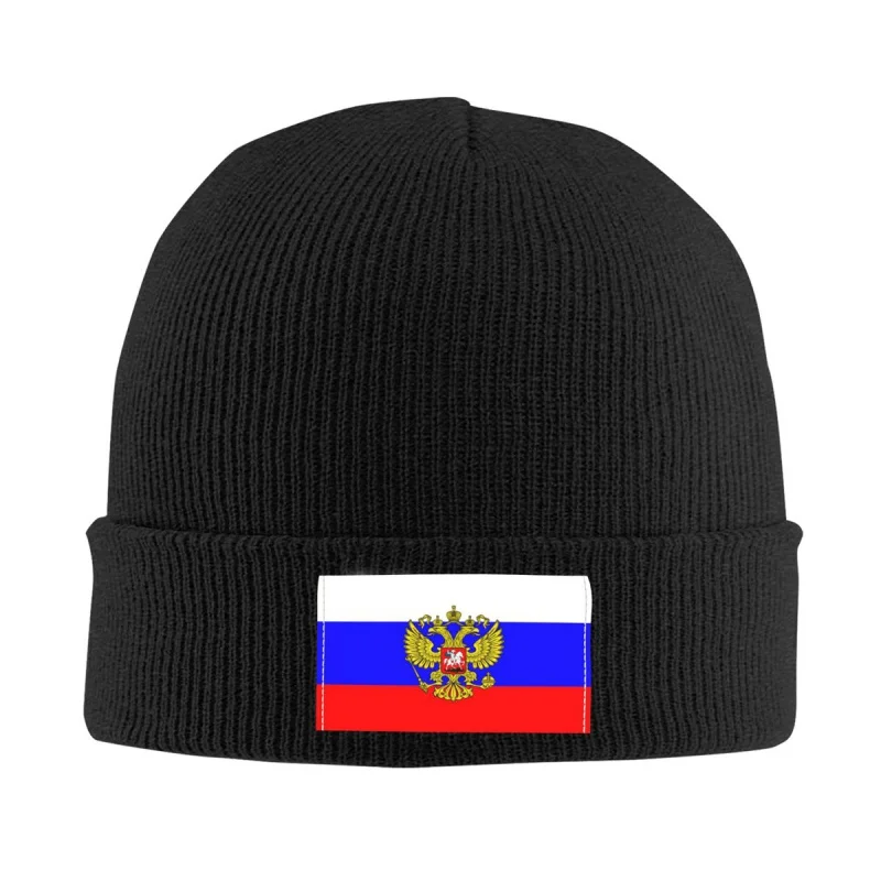 

Russian Flag Beanie Cap Unisex Winter Warm Bonnet Homme Knitted Hats Street Outdoor Skullies Beanies Caps For Men Women