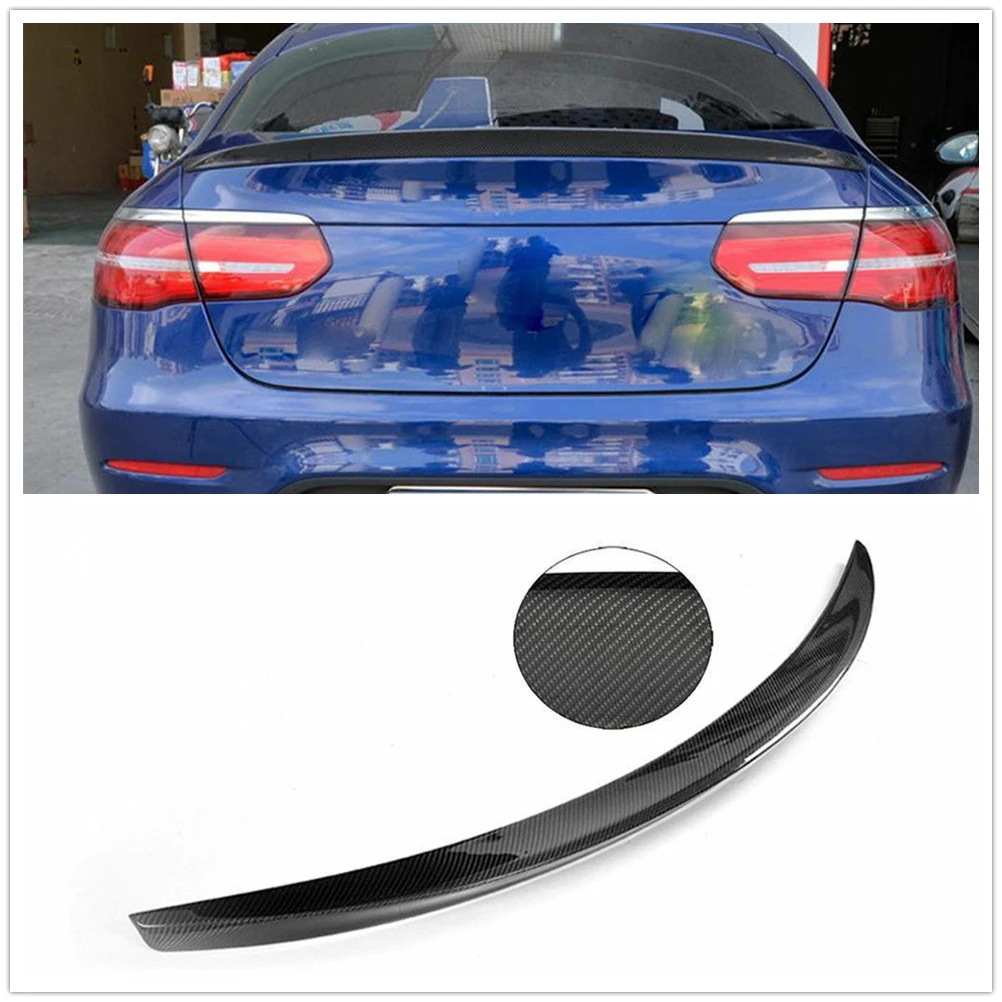 

Carbon Fiber Rear Spoiler Wing Tailgate Lip Trunk Decklid Trim For Mercedes Benz GLC Class GLC250 GLC300 GLC43 AMG 2017 2018