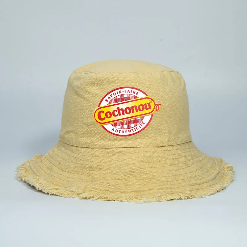 

Fashion People Unisex Casual Cochouon Bucekt Hat Ladies Outdoor Barbecue Panama Hat Man Boy Sun Hat Spring Summer Bonnet Femme