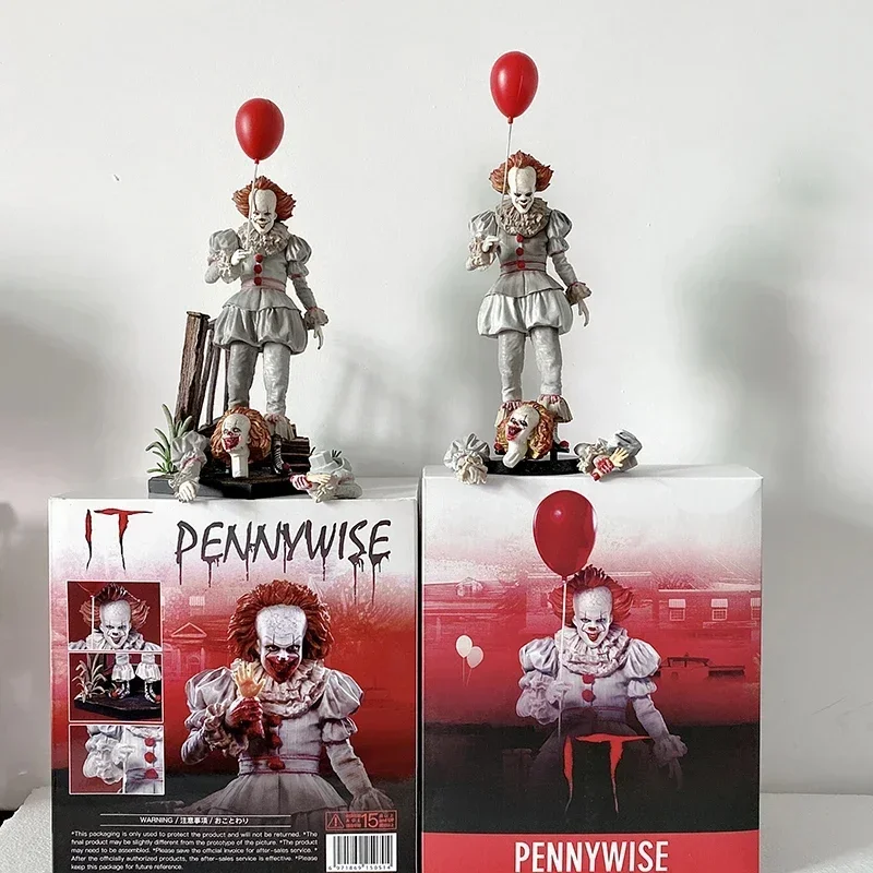 Экшн-фигурка NECA Pennywise Joker игрушечная кукла ужас Хэллоуин рождественский подарок 18