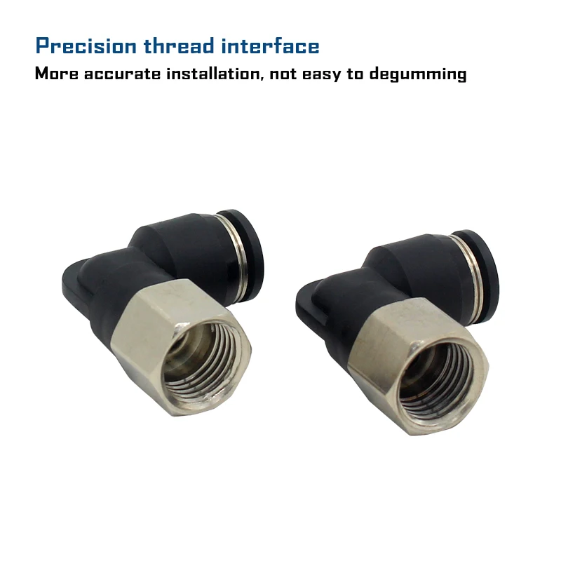 10 шт./лот пневматические компоненты серия PLF женское колено PLF6-01 PLF6-02 PLF8-02 прямые