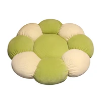 hot fluffy colorful flower plush cushion toy soft kawaii plant stuffed doll chair sofa pillow decorative floor mat