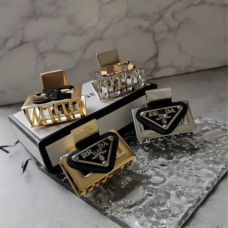 

Metal Small Grab Clip Alloy Hairpin Shark Clip Headgear Back Hairpin High Ponytail Artifact Fixing Clip