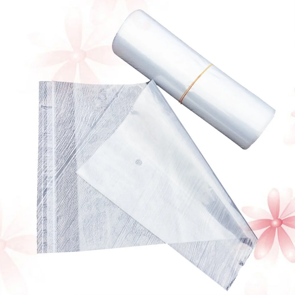 

300PCS PE Clothes Packing Bags Transparent Multi-Purpose Self-Adhesive Packaging Bags (15x20cm)