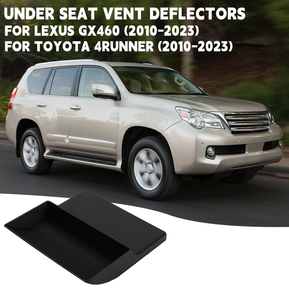 

Дефлекторы вентиляционного отверстия под сиденьем для Lexus GX460 2010-2023 для Toyota 4Runner 2010-2023, увеличенный поток воздуха в вентилируемые сиденья