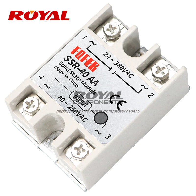 

SSR25AA SSR10AA SSR-40AA SSR-60AA SSR-80AA SSR-100AA NEW ORIGINAL SOLID STATE MODULE