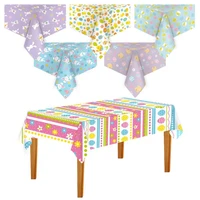 fashion tablecloth soft touching rectangular easy to clean easter tablecloth table cover easter tablecloth