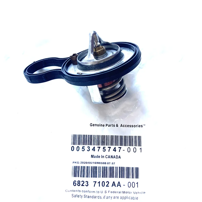 

NBJKATO Brand New Genuine Engine Coolant Thermostat With Seal 68237102AA For Dodge Journey 2.7 Chrysler 300C