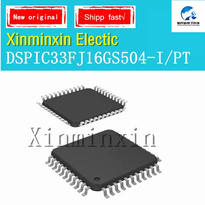 

1PCS/lot DSPIC33FJ16GS504-I/PT QFP44 IC chip New Original