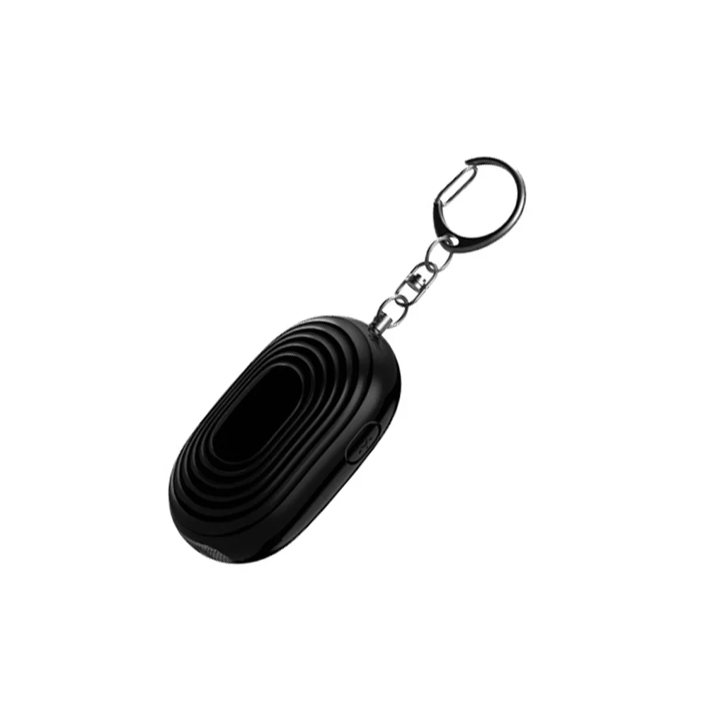

Compact Alarm Keychain with LED Light Safety Personal Panic Alarms Women Men Kids Children Elderly Joggers Traveling