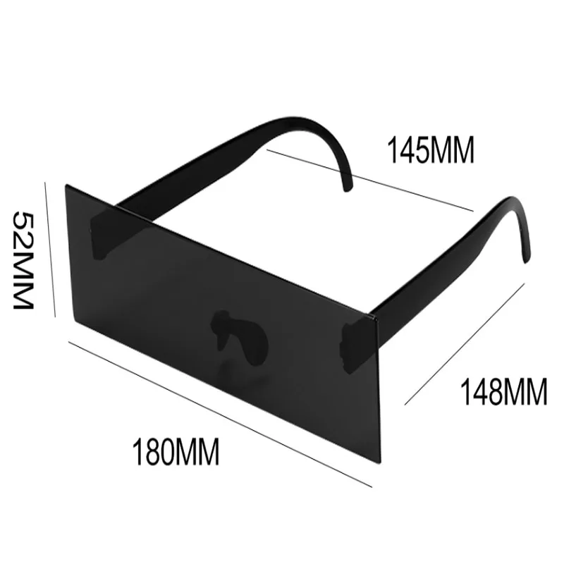 

Квадратные солнцезащитные очки, черные
