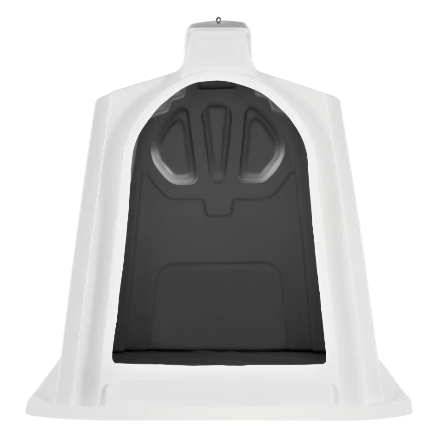 Прочный открытый пластиковый шкаф для теленка с клетками животных сарай