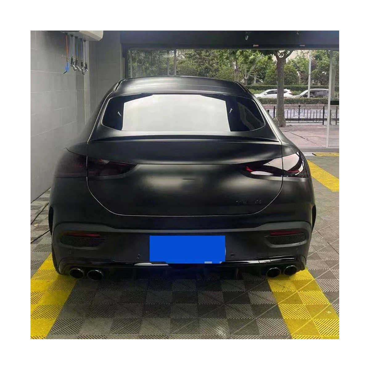 Сплиттер для заднего бампера автомобиля спойлер утюжок декорирование