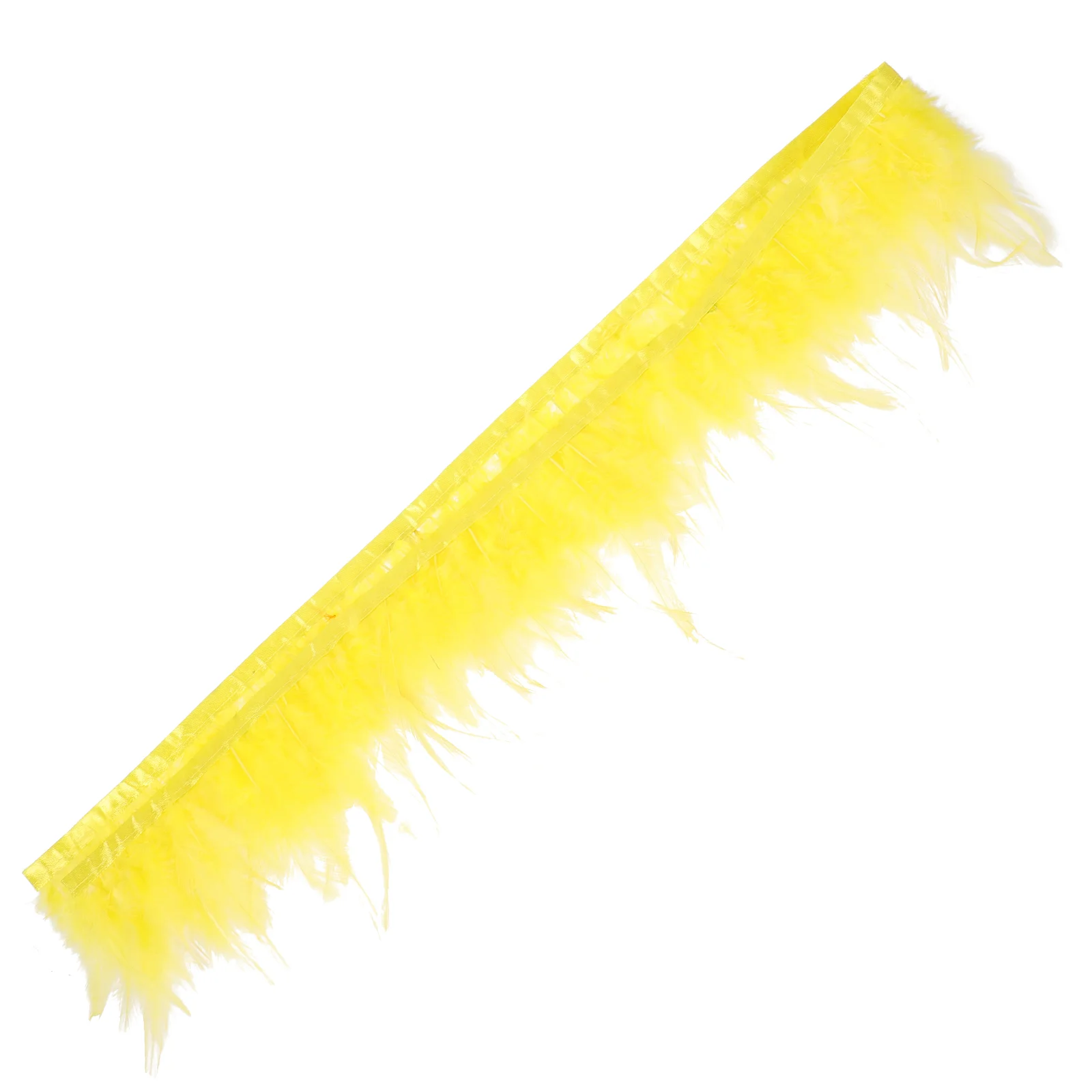 

Trim Sewing Fringe Plume Ribbons Yellow Ribbon Dress Craft Decoration Diy Decorative Turkey Skirt Evening Feath Ostrich Clothes