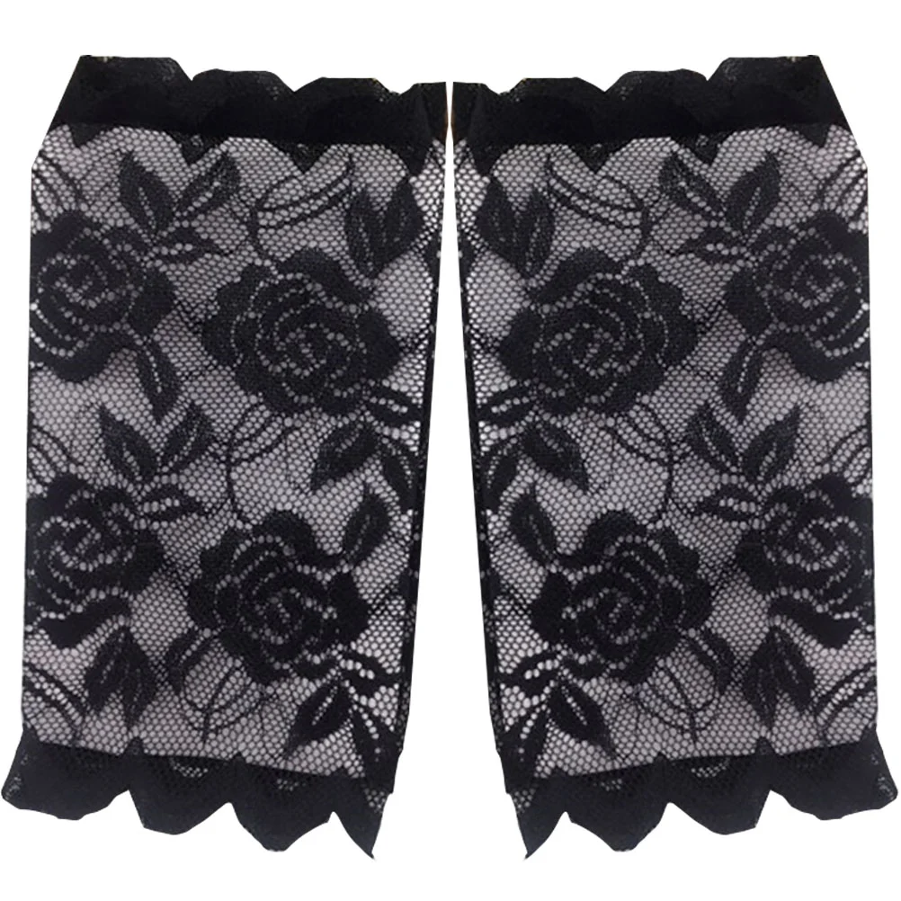 

The Flowers Bride Outdoor Accessories Fingerless Sun Gloves UV Protection Driving